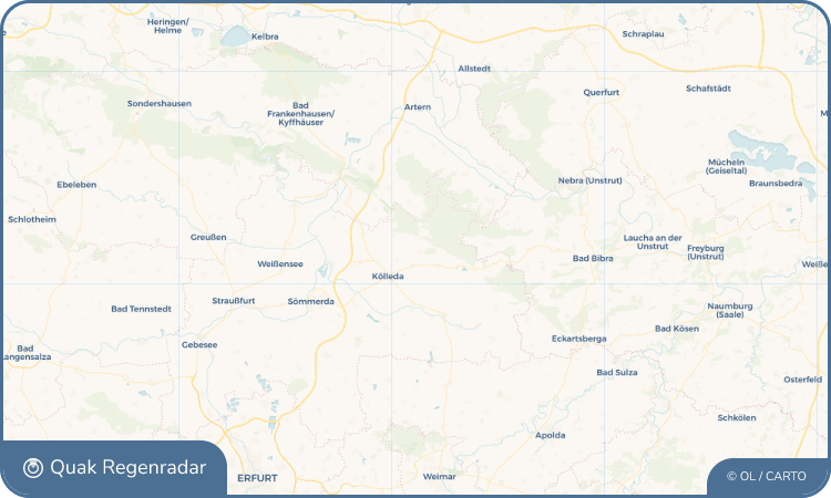 Quak Regenradar-Widget Großmonra