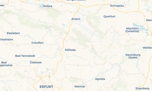 Regenradar Vorschaubild - Aktuelle Niederschläge in Großmonra und Umgebung