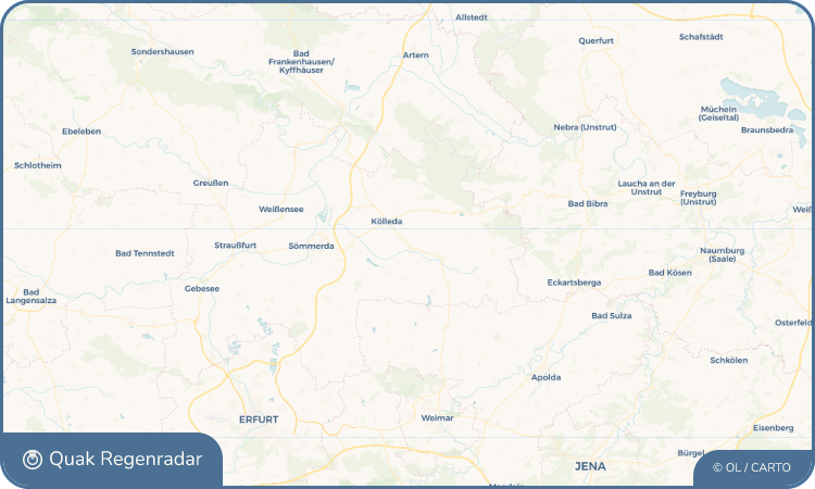 Quak Regenradar-Widget Großneuhausen