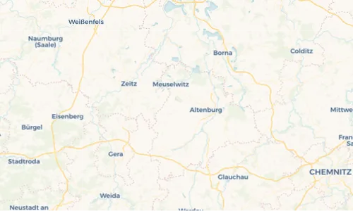 Regenradar Vorschaubild - Aktuelle Niederschläge in Großröda und Umgebung