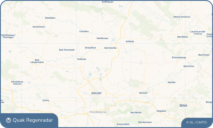 Quak Regenradar-Widget Großrudestedt