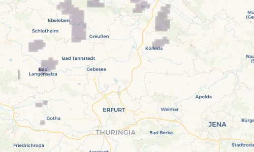 Regenradar Vorschaubild - Aktuelle Niederschläge in Großrudestedt und Umgebung