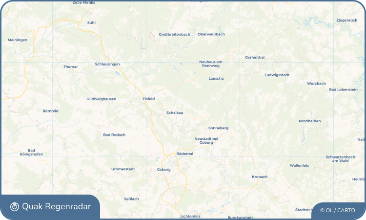 Quak Regenradar-Widget Grümpen
