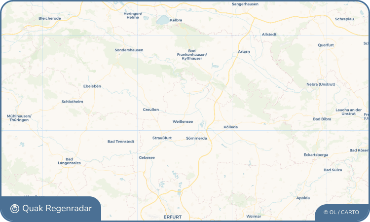 Quak Regenradar-Widget Günstedt