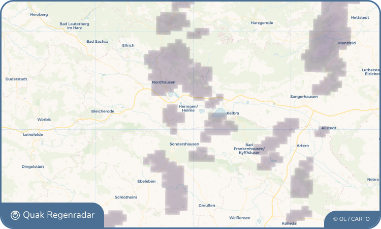 Quak Regenradar-Widget Hamma