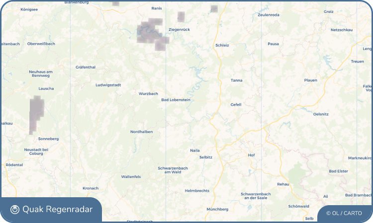 Quak Regenradar-Widget Harra