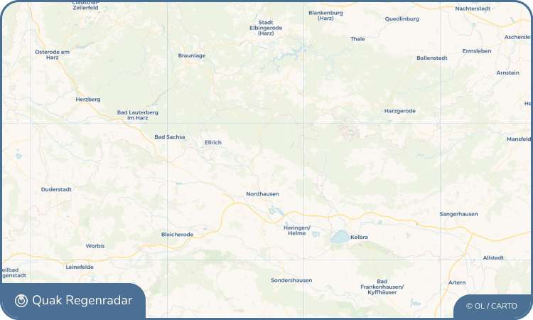 Quak Regenradar-Widget Harzungen