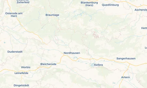 Regenradar Vorschaubild - Aktuelle Niederschläge in Harzungen und Umgebung