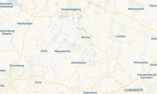 Regenradar Vorschaubild - Aktuelle Niederschläge in Haselbach und Umgebung
