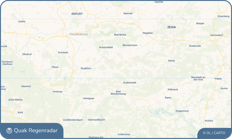 Quak Regenradar-Widget Heilsberg