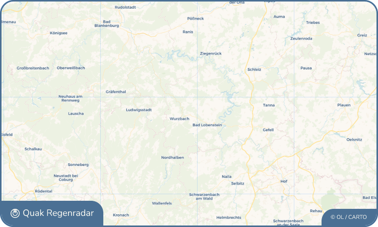 Quak Regenradar-Widget Heinersdorf