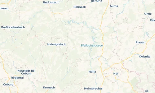 Regenradar Vorschaubild - Aktuelle Niederschläge in Heinersdorf und Umgebung