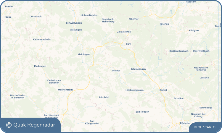 Quak Regenradar-Widget Henfstädt