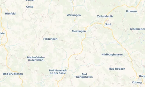 Regenradar Vorschaubild - Aktuelle Niederschläge in Henneberg und Umgebung