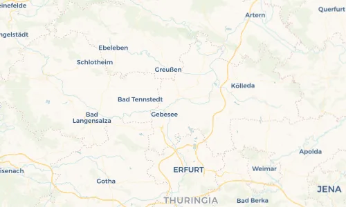Regenradar Vorschaubild - Aktuelle Niederschläge in Henschleben und Umgebung