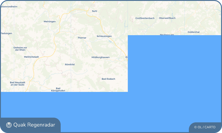 Quak Regenradar-Widget Hetschbach