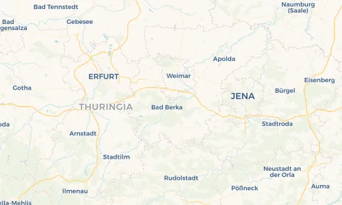 Regenradar Vorschaubild - Aktuelle Niederschläge in Hetschburg und Umgebung