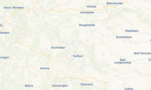 Regenradar Vorschaubild - Aktuelle Niederschläge in Hildebrandshausen und Umgebung
