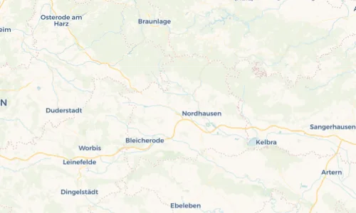 Regenradar Vorschaubild - Aktuelle Niederschläge in Hochstedt und Umgebung