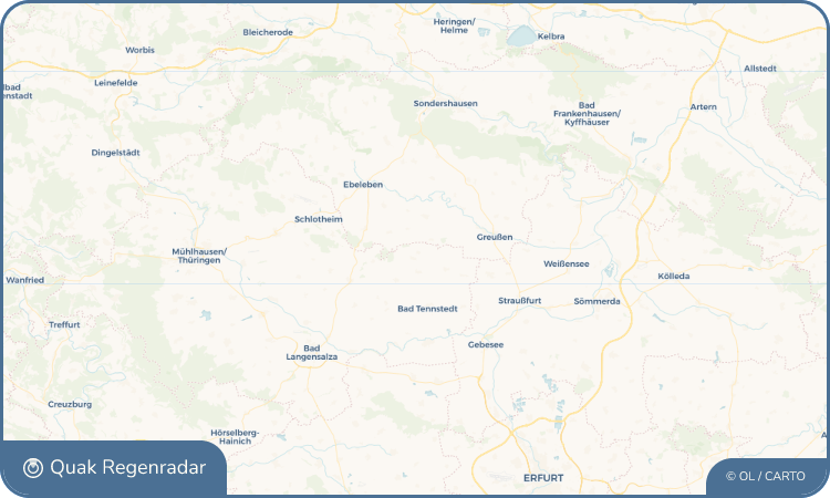 Quak Regenradar-Widget Hornsömmern