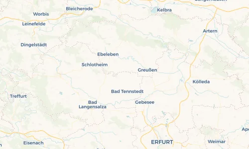 Regenradar Vorschaubild - Aktuelle Niederschläge in Hornsömmern und Umgebung