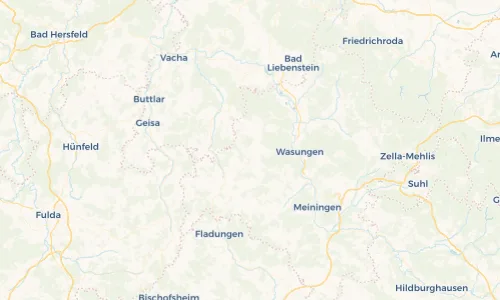 Regenradar Vorschaubild - Aktuelle Niederschläge in Hümpfershausen und Umgebung