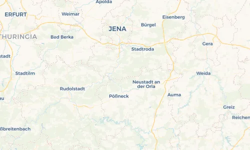 Regenradar Vorschaubild - Aktuelle Niederschläge in Hummelshain und Umgebung