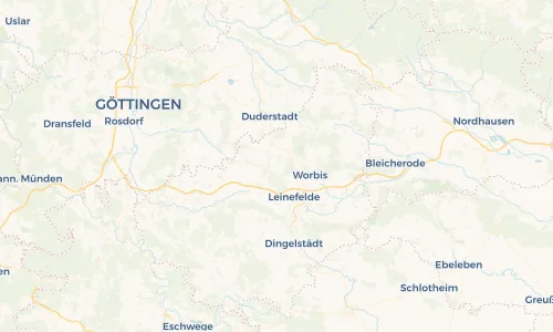 Regenradar Vorschaubild - Aktuelle Niederschläge in Hundeshagen und Umgebung