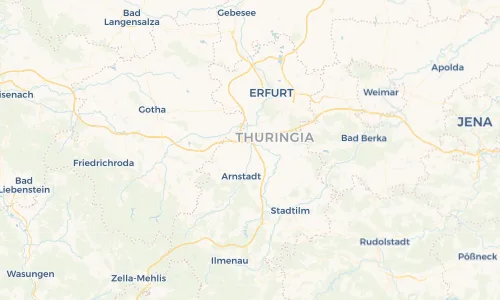 Regenradar Vorschaubild - Aktuelle Niederschläge in Ichtershausen und Umgebung