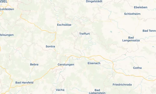 Regenradar Vorschaubild - Aktuelle Niederschläge in Ifta und Umgebung