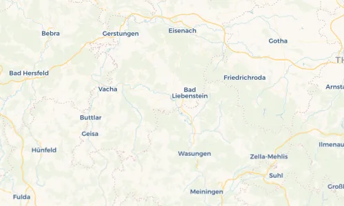 Regenradar Vorschaubild - Aktuelle Niederschläge in Immelborn und Umgebung