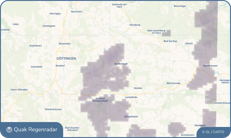 Quak Regenradar-Widget Immingerode