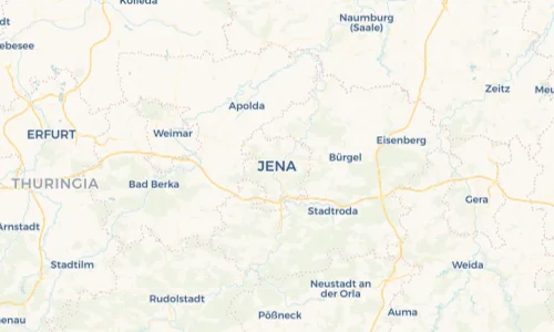 Regenradar Vorschaubild - Aktuelle Niederschläge in Jena und Umgebung