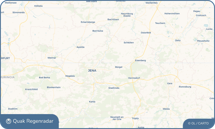 Quak Regenradar-Widget Jenalöbnitz