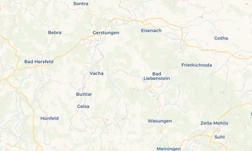 Regenradar Vorschaubild - Aktuelle Niederschläge in Kaiseroda und Umgebung