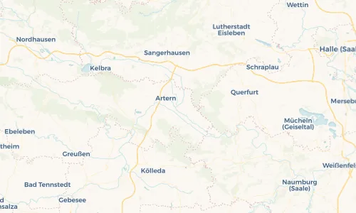 Regenradar Vorschaubild - Aktuelle Niederschläge in Kalbsrieth und Umgebung