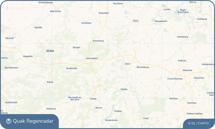 Quak Regenradar-Widget Kaltenborn