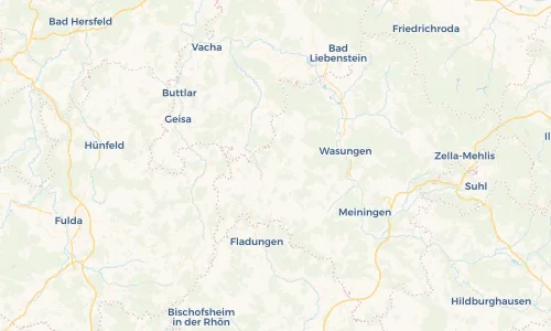 Regenradar Vorschaubild - Aktuelle Niederschläge in Kaltenlengsfeld und Umgebung