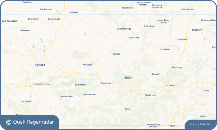 Quak Regenradar-Widget Kapellendorf