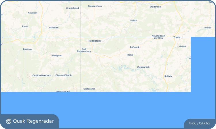 Quak Regenradar-Widget Kaulsdorf