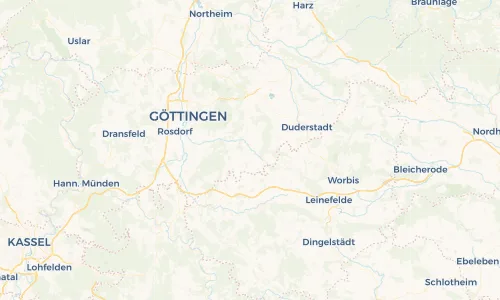 Regenradar Vorschaubild - Aktuelle Niederschläge in Kerstlingerode und Umgebung