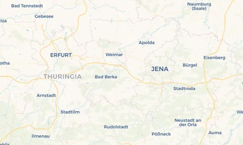 Regenradar Vorschaubild - Aktuelle Niederschläge in Kiliansroda und Umgebung