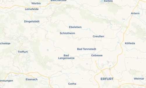 Regenradar Vorschaubild - Aktuelle Niederschläge in Kirchheilingen und Umgebung