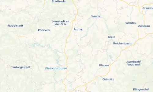 Regenradar Vorschaubild - Aktuelle Niederschläge in Kirschkau und Umgebung