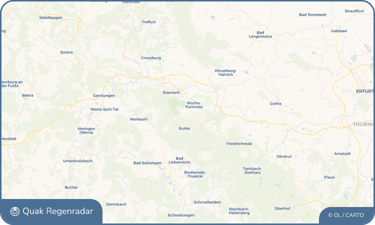 Quak Regenradar-Widget Kittelsthal