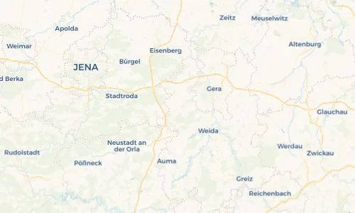 Regenradar Vorschaubild - Aktuelle Niederschläge in Kleinbernsdorf und Umgebung
