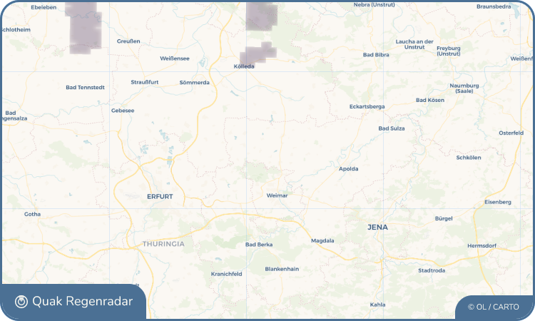 Quak Regenradar-Widget Kleinobringen