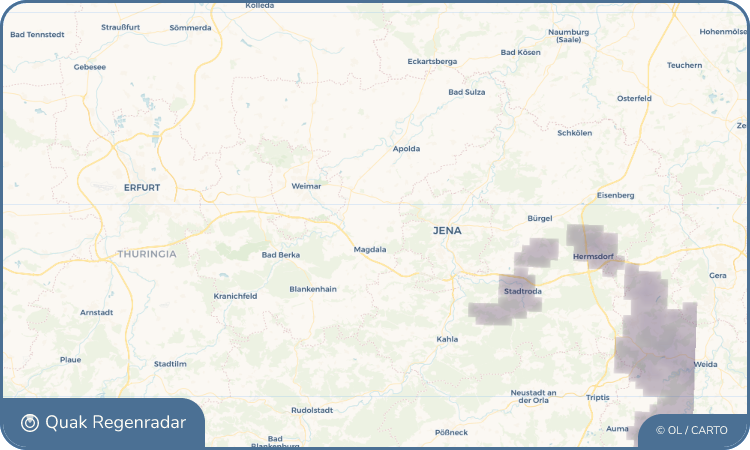 Quak Regenradar-Widget Kleinschwabhausen