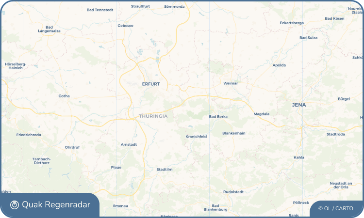 Quak Regenradar-Widget Klettbach