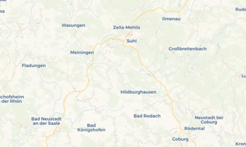 Regenradar Vorschaubild - Aktuelle Niederschläge in Kloster Veßra und Umgebung